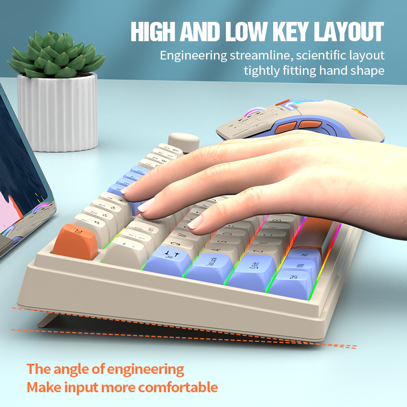 2.4G Bluetooth Wireless Dual-M - Gaming Keyboard No Rgb review and price
