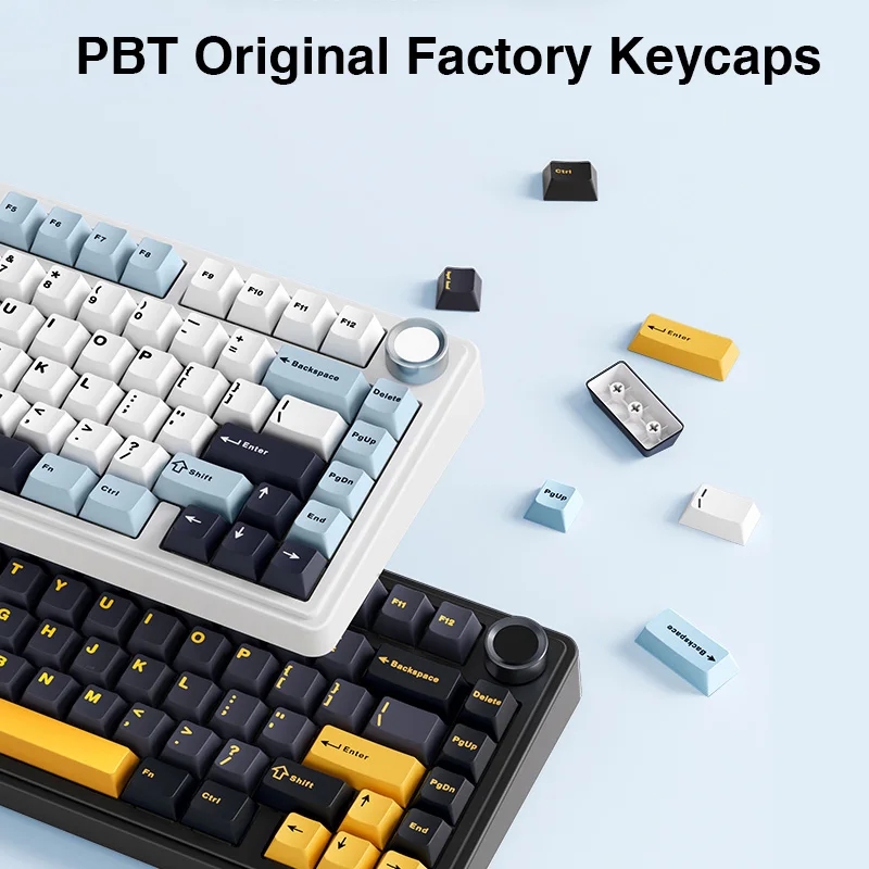 AULA F75 2.4G Wireless/Bluetoo - Keyboard Gaming Blue Switch review and price