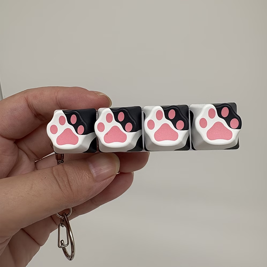 Cat Paw Button Stress Relief T - Gaming Keyboard Test review and price