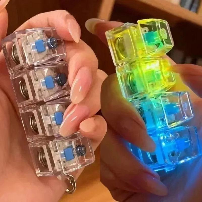 Light Up 4 Keys LED Finger Key - Gaming Keyboard Test review and price