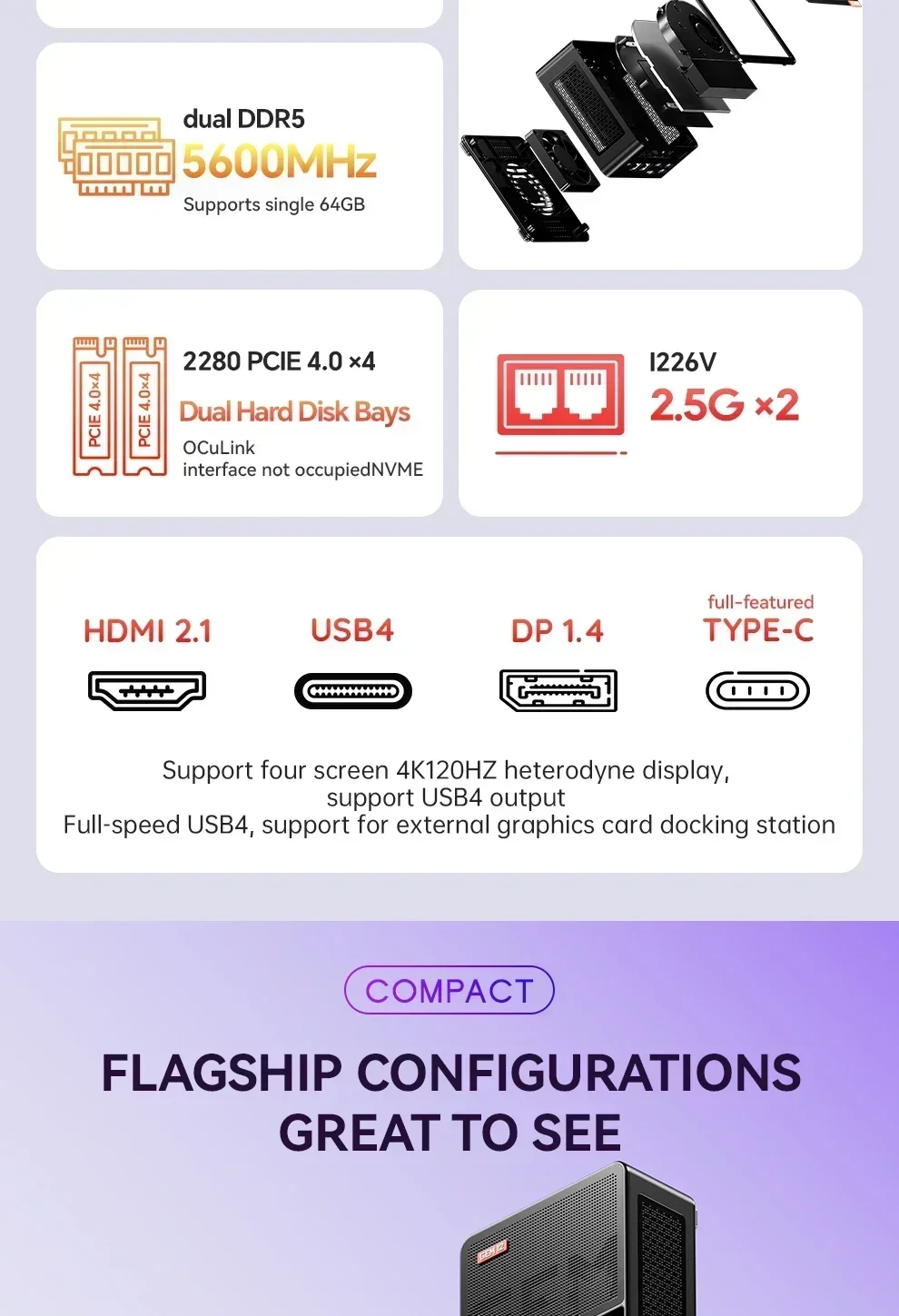 Aoostar GEM12 AMD Ryzen 7 8845 - Amd Cpu Ryzen 7 review and price