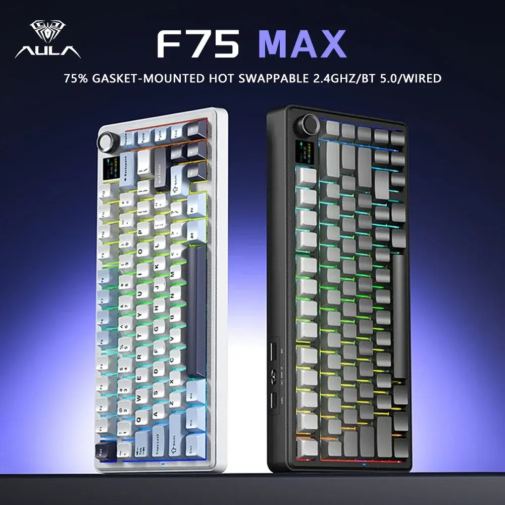 AULA F75MAX Mechanical Gaming  - Gaming Keyboard Hot Swappable review and price