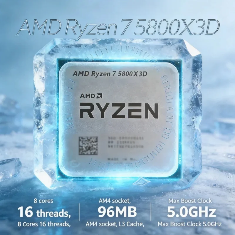 AMD Ryzen 7 5800X3D 7nm Zen3 G - Amd Cpu Ryzen 7 review and price