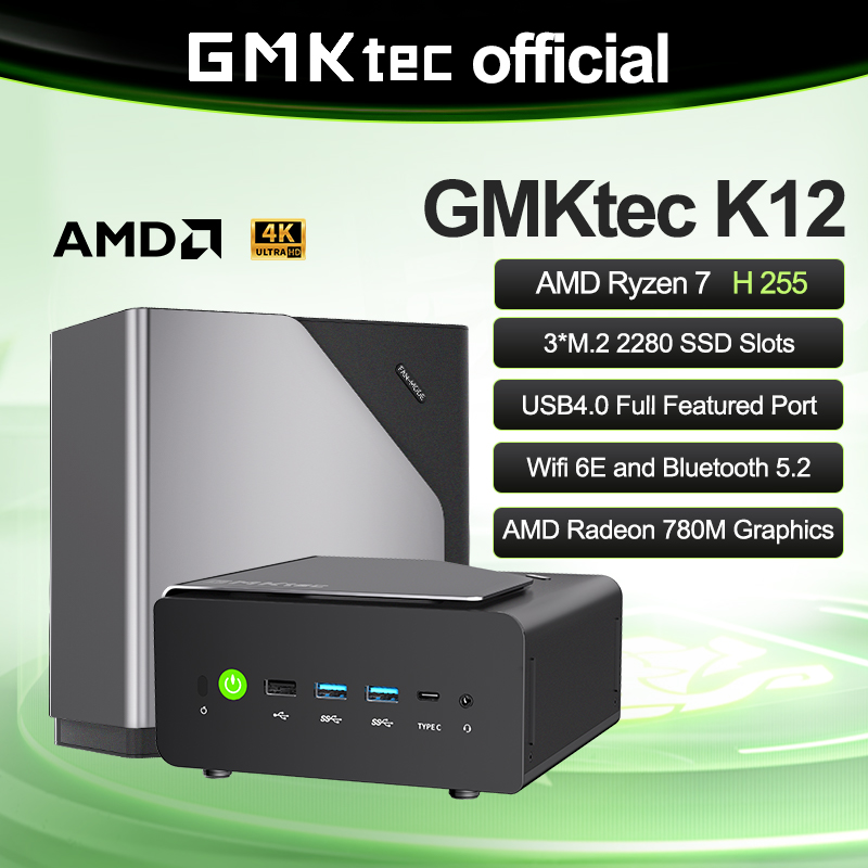 GMKtec K12 Mini PC AMD Ryzen™  - Amd Cpu Ryzen 7 review and price