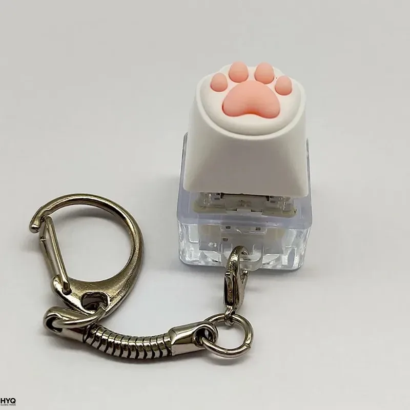 Cute Cat Claw Key Chain Key Ri - Gaming Keyboard Test review and price